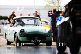 Silverstone Festival, Silverstone 2024. 23rd-25th August 2024 Free for editorial use only 42 Gareth Evans - Simon Evans - Sunbeam Alpine 