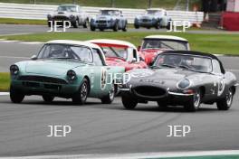 Silverstone Festival, Silverstone 2024. 23rd-25th August 2024 Free for editorial use only 42 Gareth Evans - Simon Evans - Sunbeam Alpine 