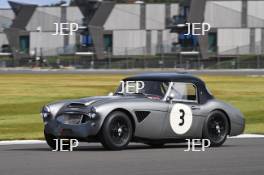 Silverstone Festival, Silverstone 2024. 23rd-25th August 2024 Free for editorial use only 3 Robert Jennings -Henry Chart - Austin-Healey 3000Mk1