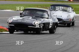 Silverstone Festival, Silverstone 2024. 23rd-25th August 2024 Free for editorial use only 55 Martin Melling - Jason Minshaw - Jaguar E-type FHC 