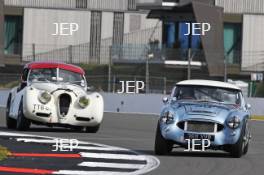 Silverstone Festival, Silverstone 2024. 23rd-25th August 2024 Free for editorial use only 30 Matthew Moore - Eddie Williams - Austin-Healey 3000 Mk1 