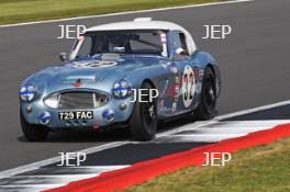 Silverstone Festival, Silverstone 2024. 23rd-25th August 2024 Free for editorial use only 32 Alexander Hewitson - Austin-Healey 3000 MkII 