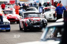 Silverstone Festival, Silverstone 2024. 23rd-25th August 2024 Free for editorial use only 61 Doug Muirhead - Jeremy Welch - Austin-Healey 100/6 