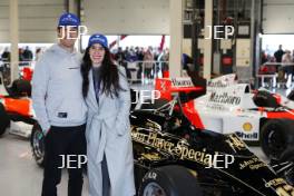 Silverstone Festival, Silverstone 2024 23rd-25th August 2024 Free for editorial use only  Bruno Senna and Lalalli Senna