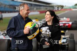 Silverstone Festival, Silverstone 2024  23rd-26th August 2024  Free for editorial use only  Ayrton Senna tribute - Lalalli Senna