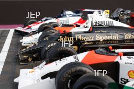 Silverstone Festival, Silverstone 2024  23rd-26th August 2024  Free for editorial use only  Ayrton Senna tribute