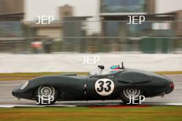 Silverstone Festival, Silverstone 2024 23rd-25th August 2024 Free for editorial use only. 33 David Hart - Olivier Hart - Lister Costin 