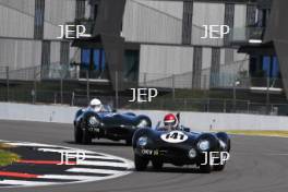 Silverstone Festival, Silverstone 2024 23rd-25th August 2024 Free for editorial use only. 141 Martin Halusa - Jaguar D-type 